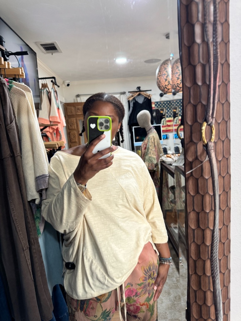 Be Free Top - Oatmeal